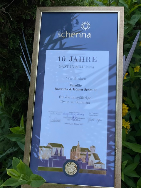 Annette und Michael Parsiegla - danke für 20 Jahre Grafenstein