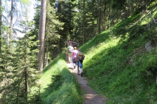 Bergwanderung im Ultental