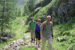 Bergwanderung im Ultental