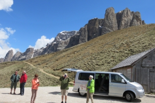 Busausflug in die Dolomiten