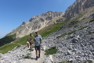 Dolomiten-Wanderung unterm Latemar