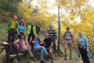 Herbstliche Wanderung am Meraner Höhenweg