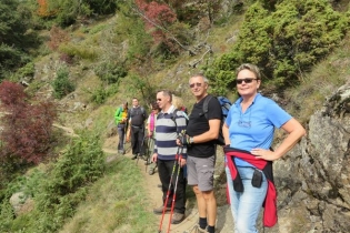 Herbstliche Wanderung am Meraner Höhenweg