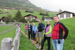 Herbstliche Wanderung am Meraner Höhenweg