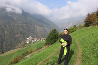 Herbstliche Wanderung am Meraner Höhenweg