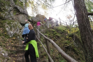 Herbstliche Wanderung am Meraner Höhenweg