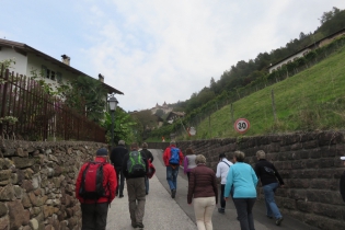 Herbstwanderung im Südtiroler Unterland