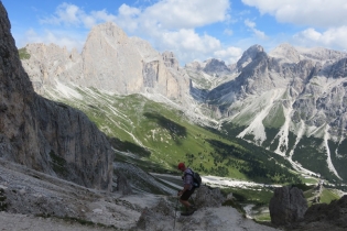 Hochalpine Rosengarten-Dolomitentour