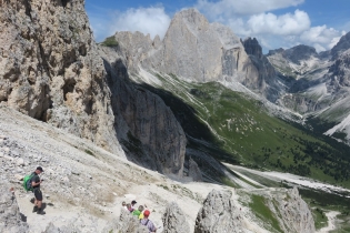 Hochalpine Rosengarten-Dolomitentour