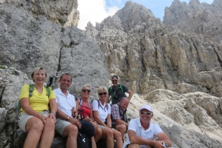 Hochalpine Rosengarten-Dolomitentour