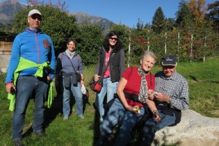 Sonnenscheinwanderung im Herbst